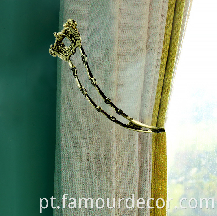 European Curtain Tassel Hook Curtain Rod Accessories